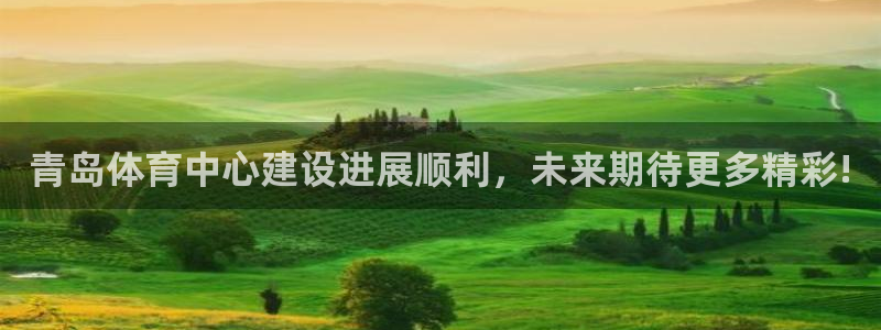 意昂4娱乐代理怎么样：青岛体育中心建设进展顺利，未来期待更多