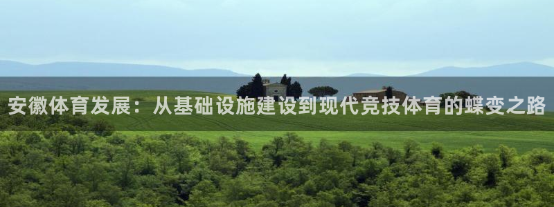 意昂体育4平台：安徽体育发展：从基础设施建设到现代竞