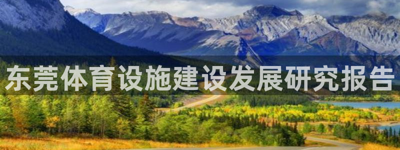 意昂体育4招商电话：东莞体育设施建设发展研究报告
